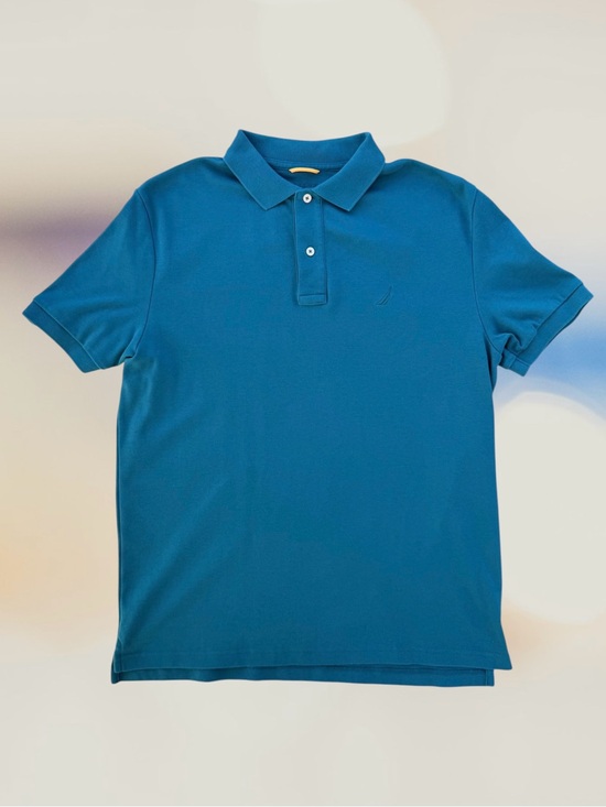 Nautica Other - Nautica Teal Blue Classic Fit Cotton Deck Polo Shirt ~ Men’s Medium